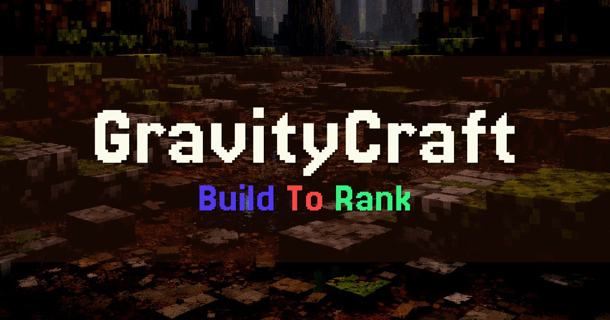 GravityCraft Survival Minecraft server