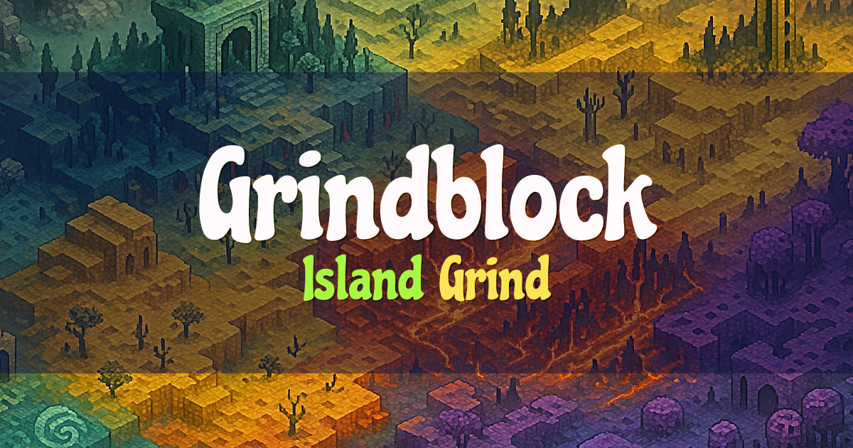 Grindblock Skyblock Minecraft server