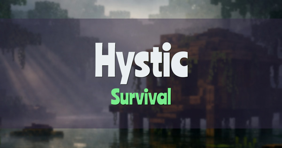 Hystic Survival Minecraft server