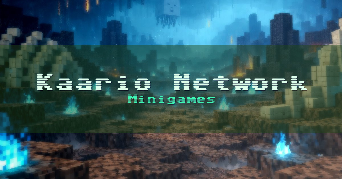 Banner for Kaario Network Minigames (oyna.kaario.net)