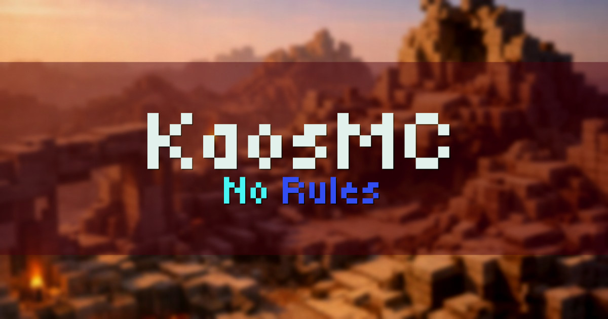 KaosMC Anarchy Minecraft server