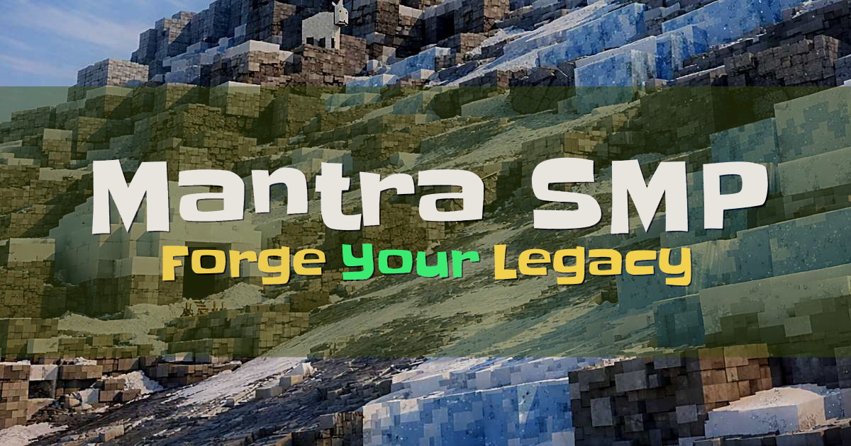 Mantra SMP Survival Minecraft server