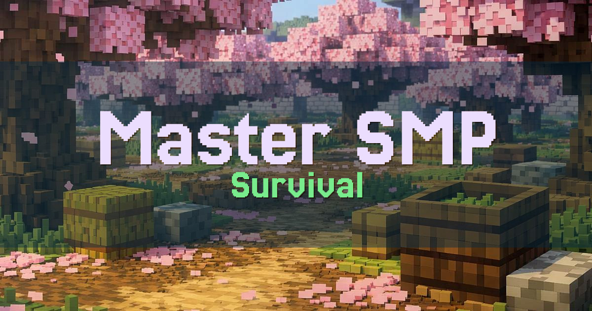 Banner for Master SMP Survival (mastersmp.net)