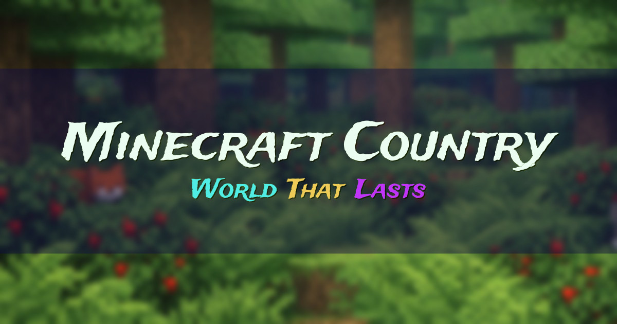 Minecraft Country Survival Minecraft server