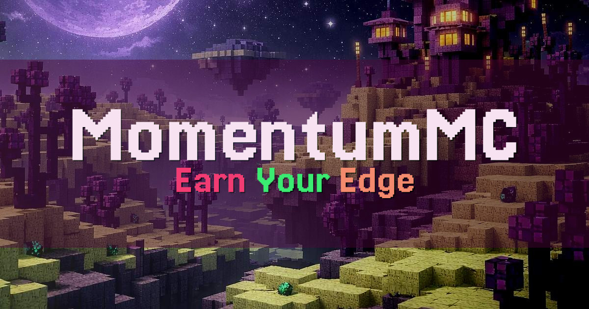 MomentumMC Survival Minecraft server