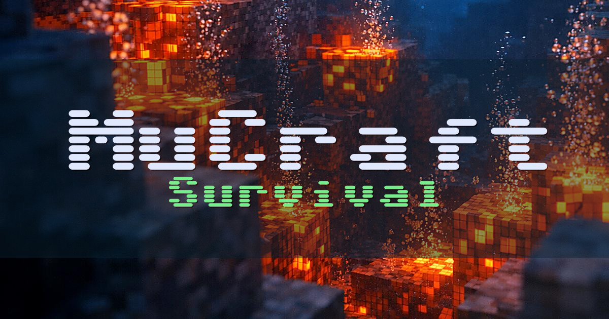 Banner for MuCraft Survival (spela.mucraft.se)