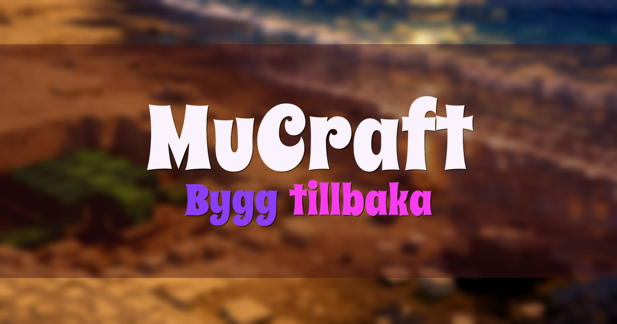 MuCraft Survival Minecraft server