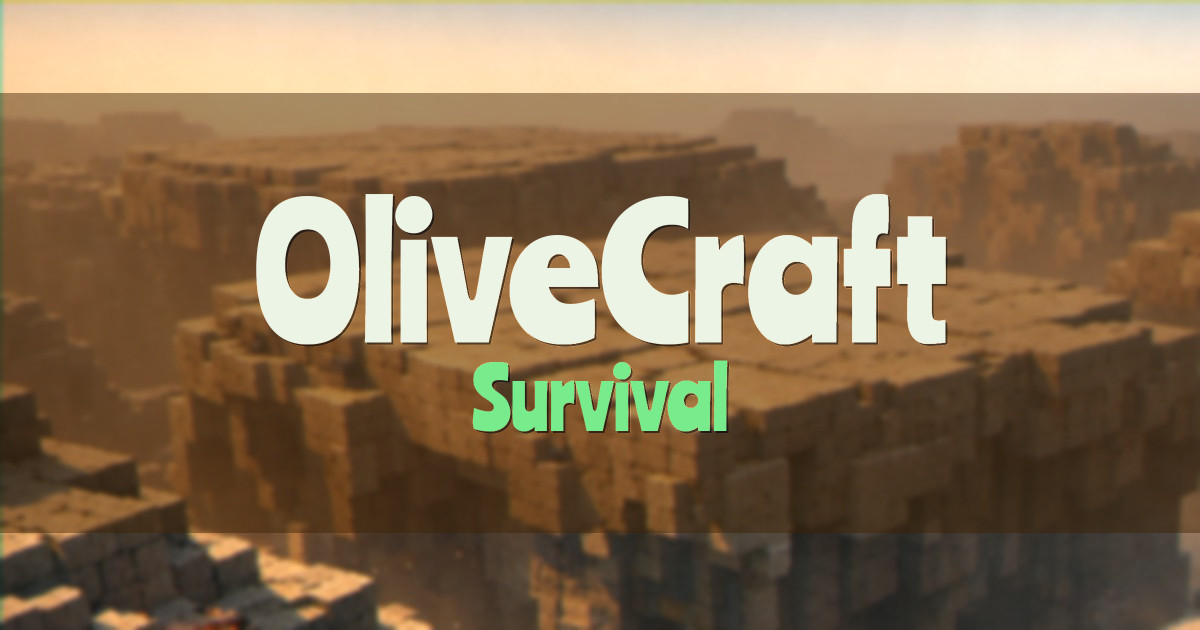 Banner for OliveCraft Survival