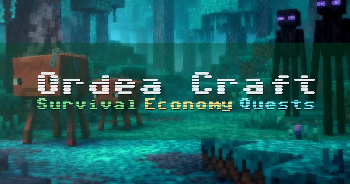 Banner for Ordea Craft Survival Economy