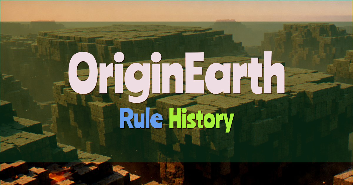 OriginEarth Earth Minecraft server