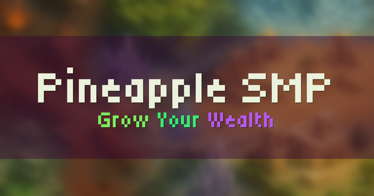 Pineapple SMP Survival Minecraft server