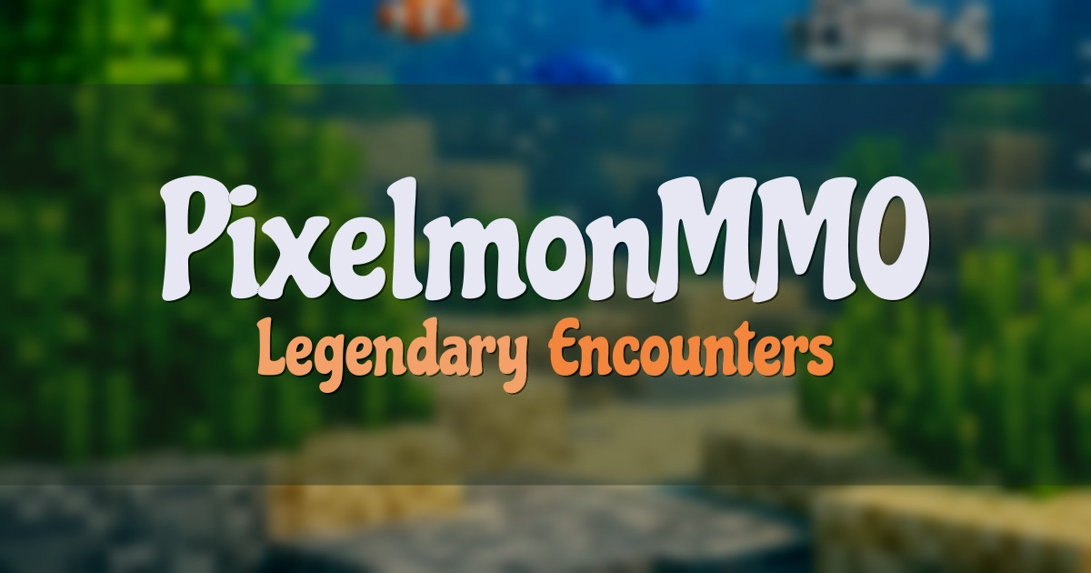 PixelmonMMO Pixelmon Minecraft server