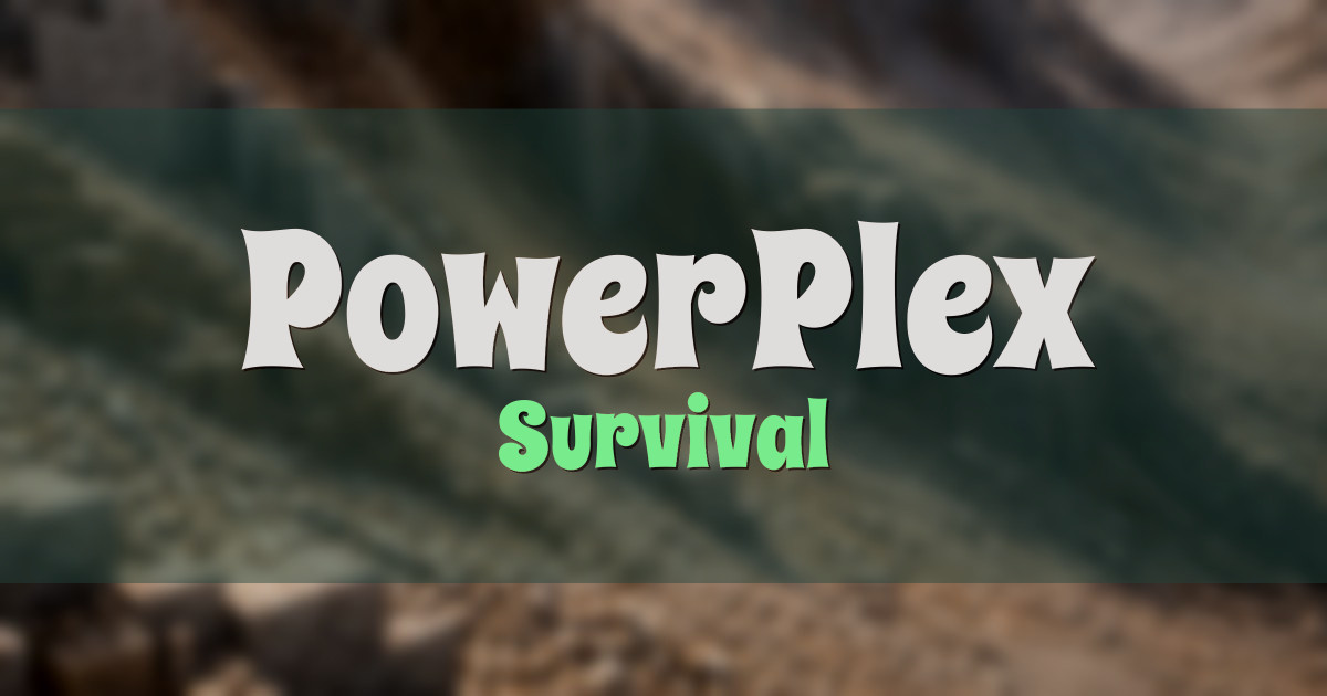 Banner for PowerPlex Survival (mc.powerplex.pro)