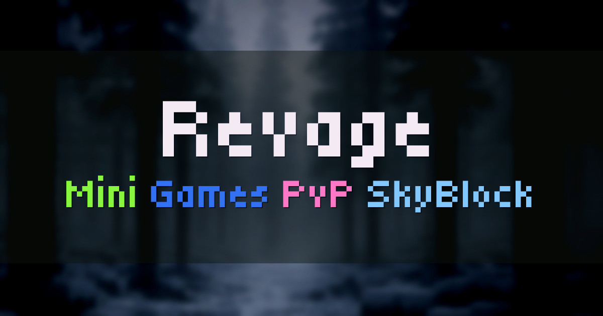 Banner for Revage Multi Mode Minecraft Server (mso.revage.net)