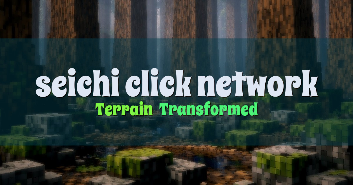 seichi.click network Survival Minecraft server