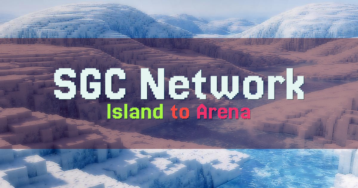 SGC Network Survival Minecraft server