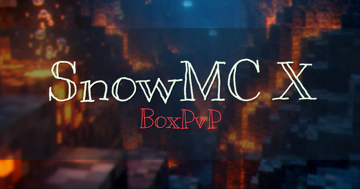 Banner for SnowMC X BoxPvP (play.snowmcx.fun)