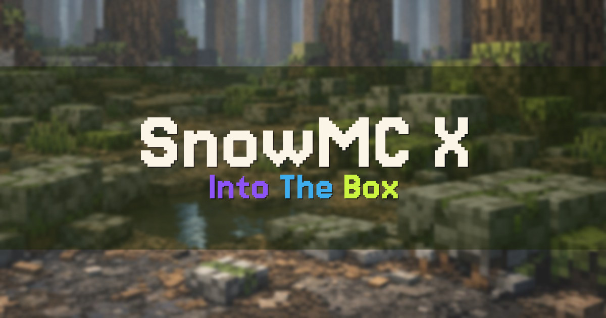 SnowMC X BoxPvP Minecraft server