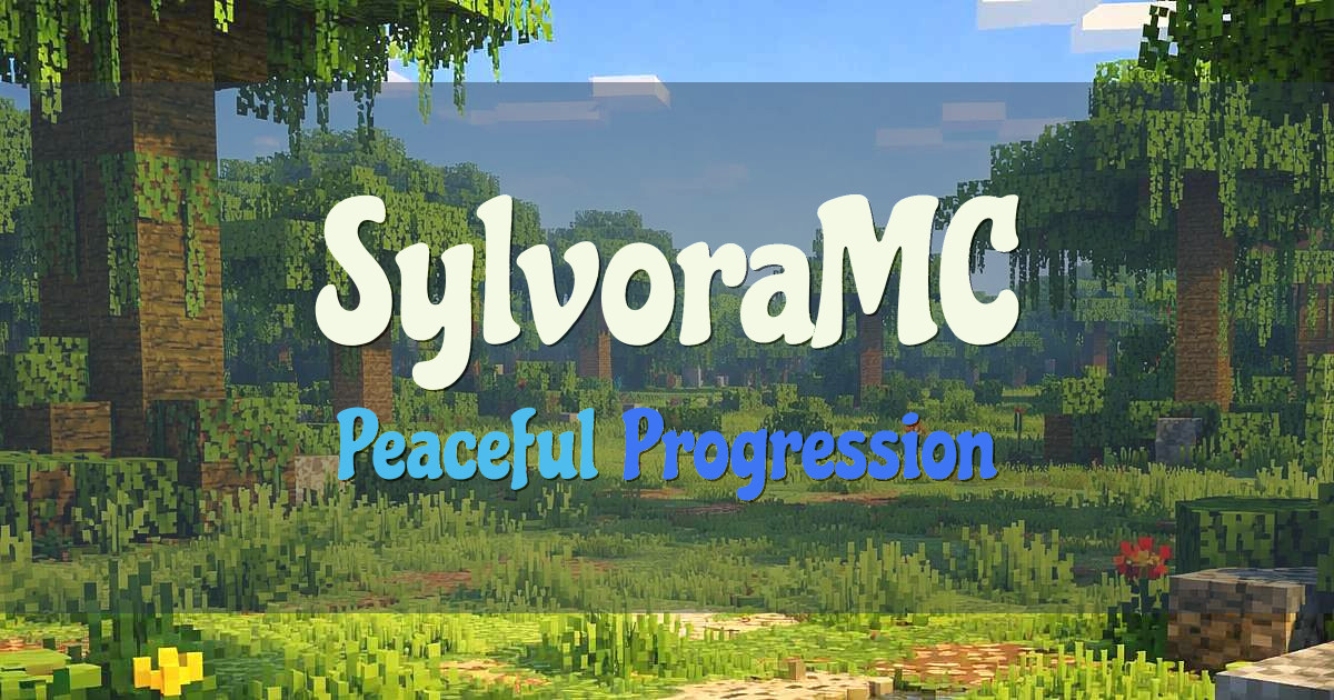 SylvoraMC Survival Minecraft server