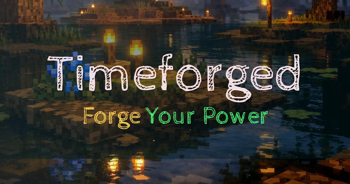 Timeforged RPG Minecraft server