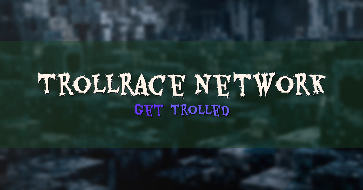 Trollrace Network Skyblock Minecraft server