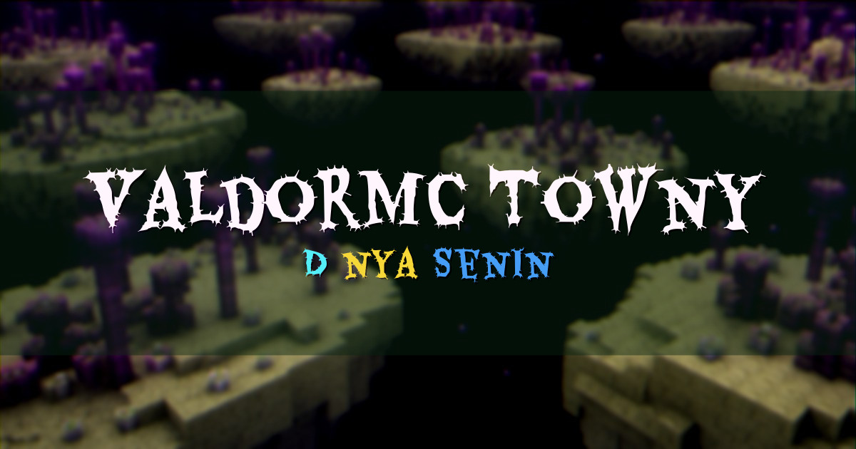 ValdorMC Towny Minecraft server