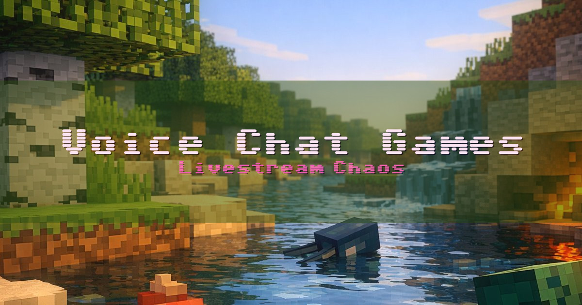 Voice Chat Games Minigames Minecraft server