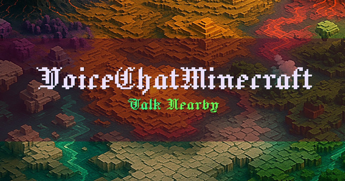 VoiceChatMinecraft Survival Minecraft server