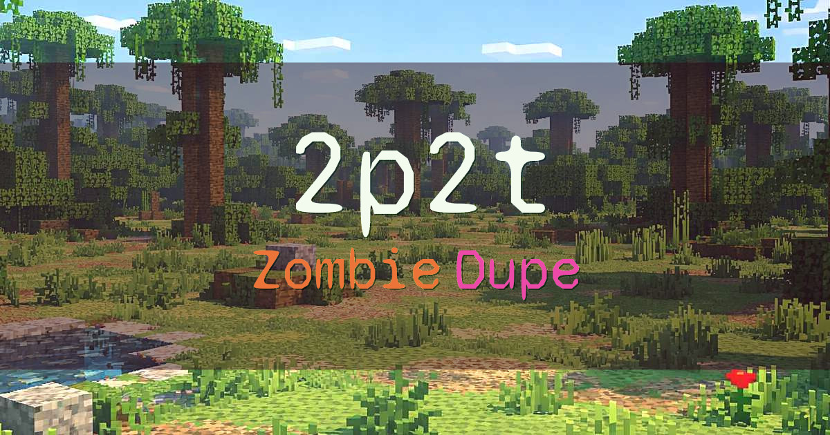 2p2t Anarchy Minecraft server