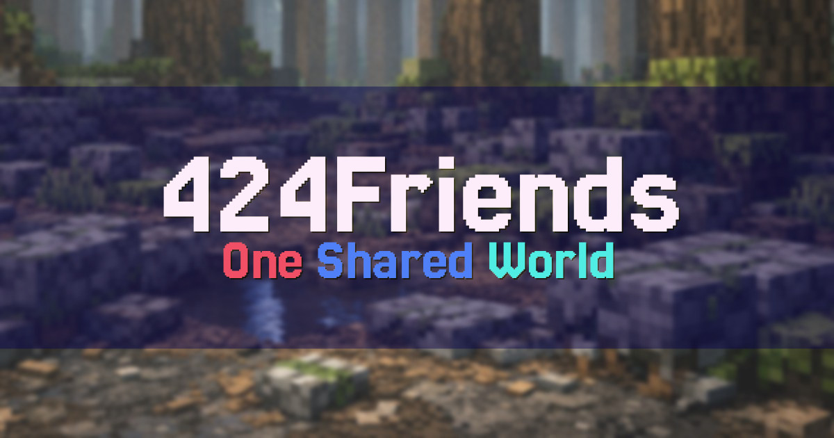 424Friends Crossplay Minecraft server