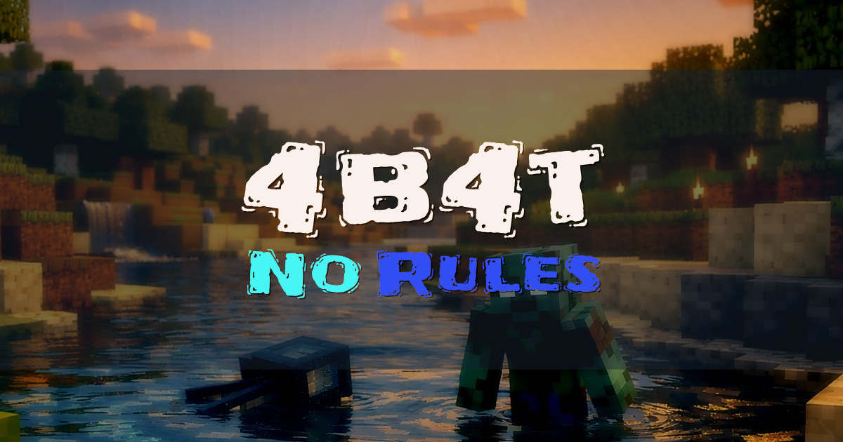 4b4t Anarchy Minecraft server