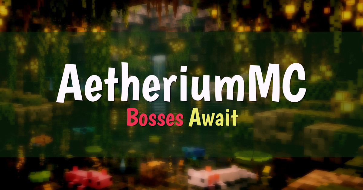 AetheriumMC Survival Minecraft server