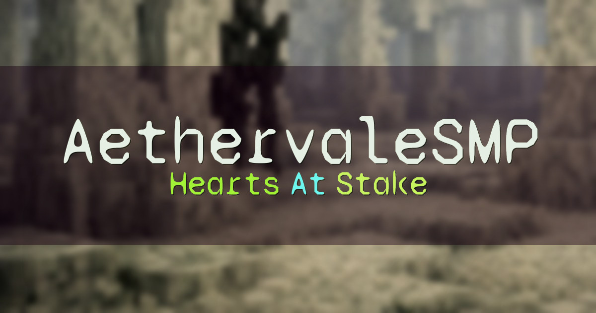 AethervaleSMP LifeSteal Minecraft server