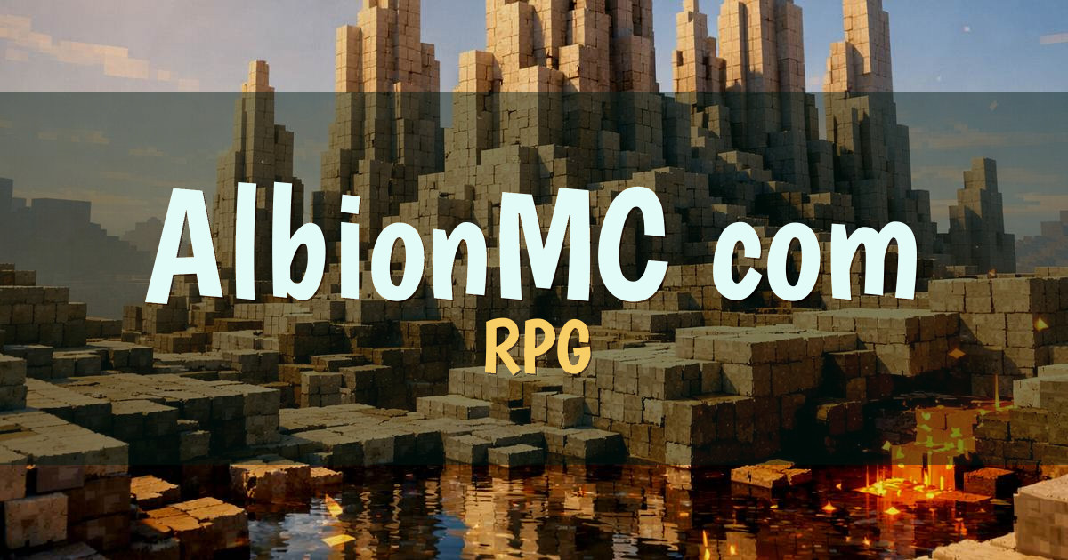 Banner for AlbionMC.com RPG (albionmc.com)