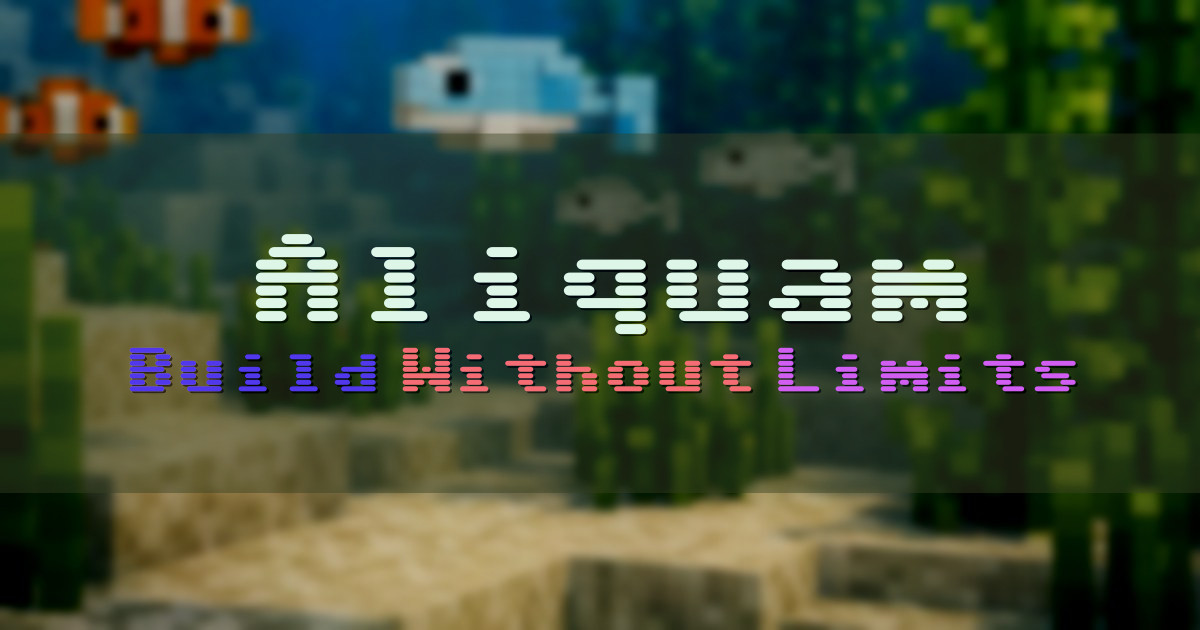 Aliquam Creative Minecraft server