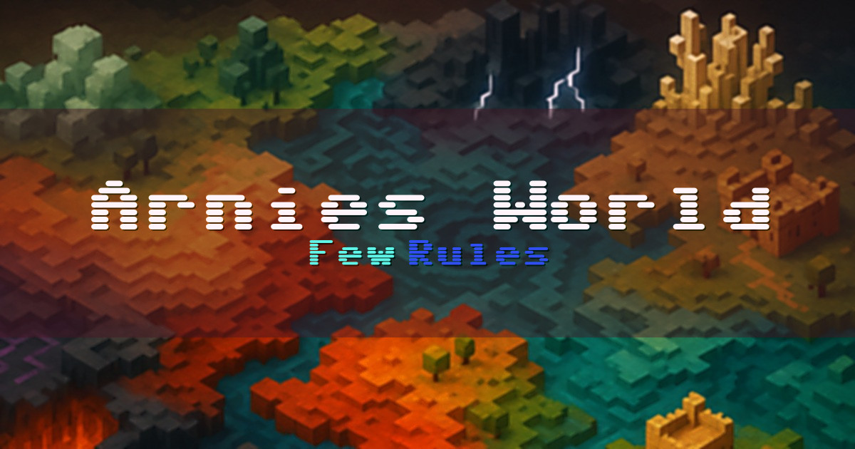 Arnies World Anarchy Minecraft server