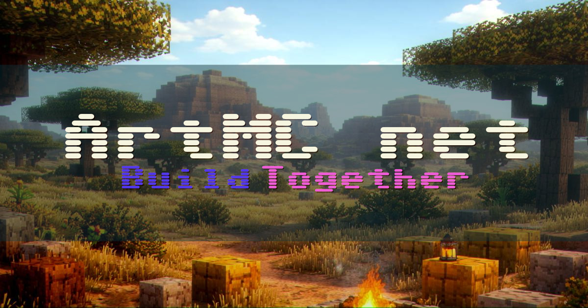 ArtMC.net Creative Minecraft server