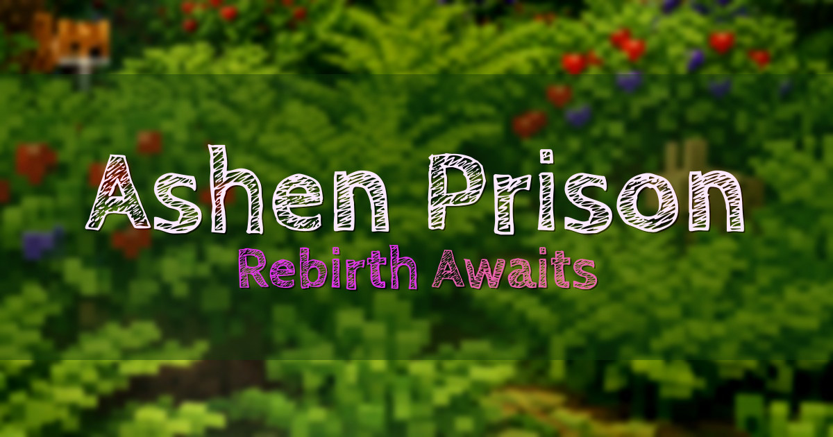 Ashen Prison Prison Minecraft server