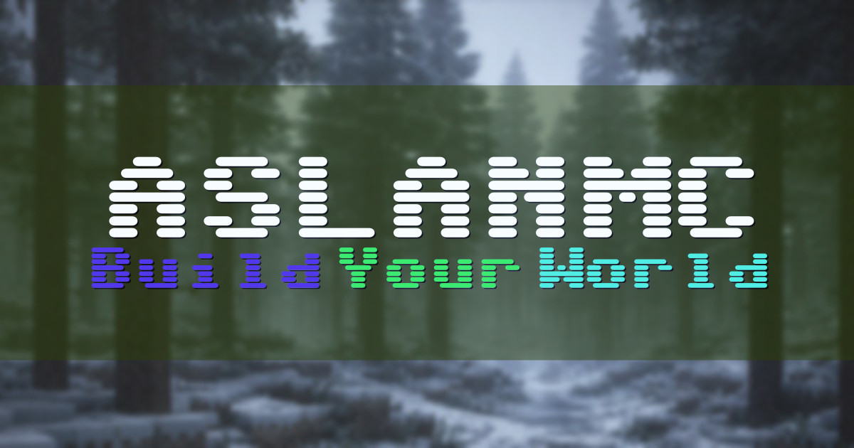 ASLANMC Earth Minecraft server