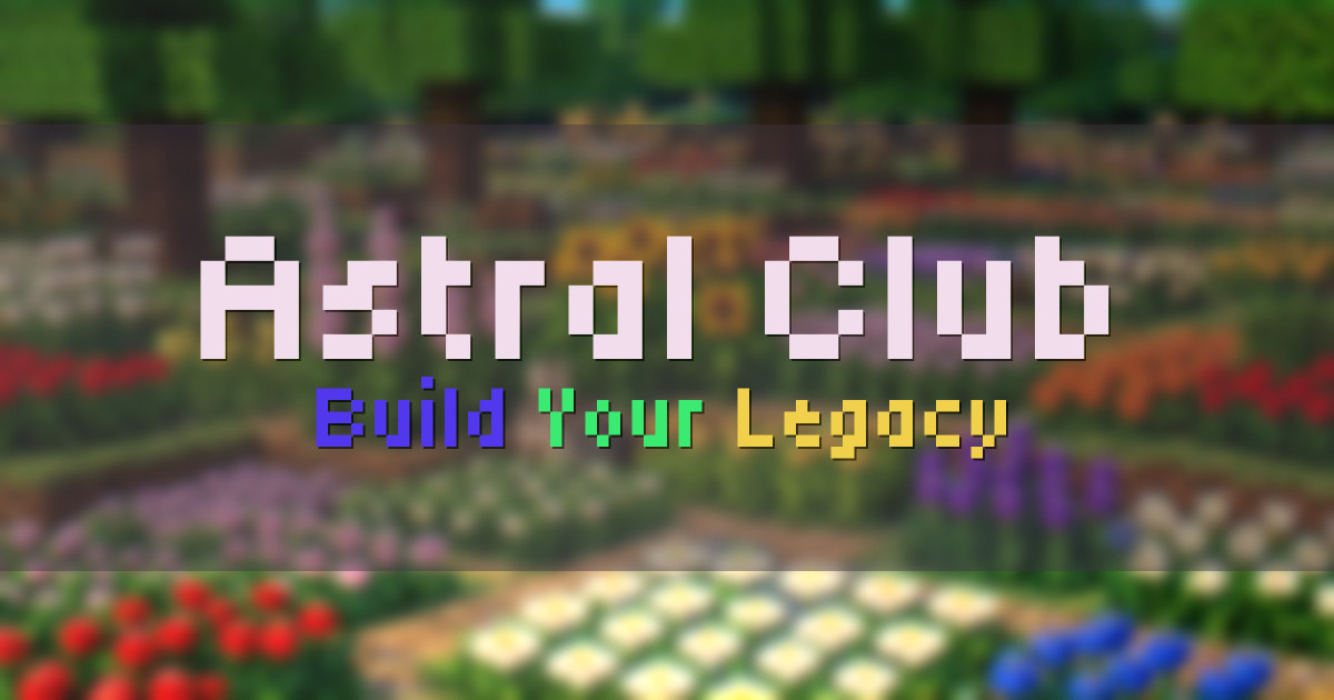 Astral Club Network Minecraft server