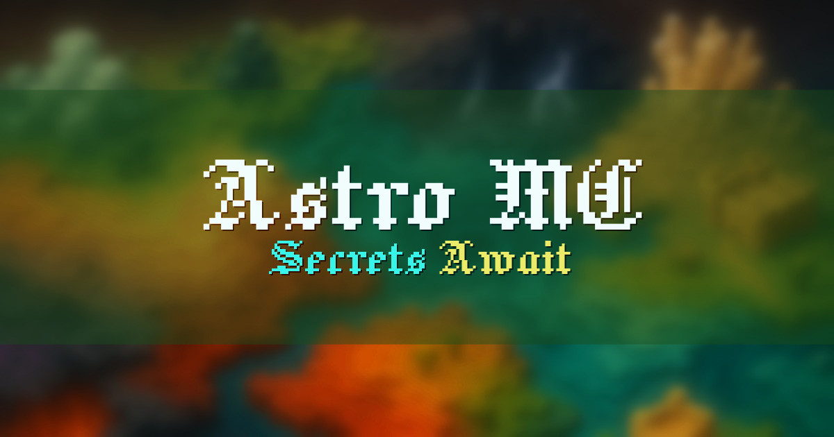 Astro MC SMP Minecraft server