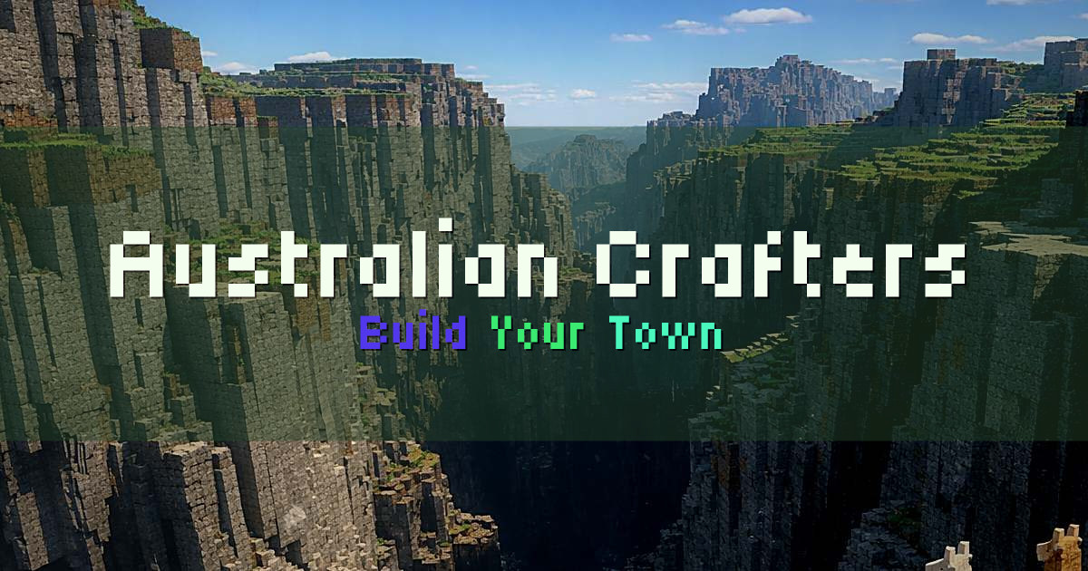 Australian Crafters Empire Towny Minecraft server