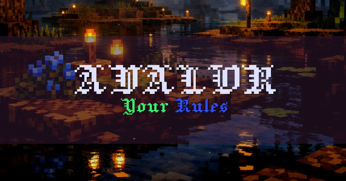 AVALOR Survival Minecraft server