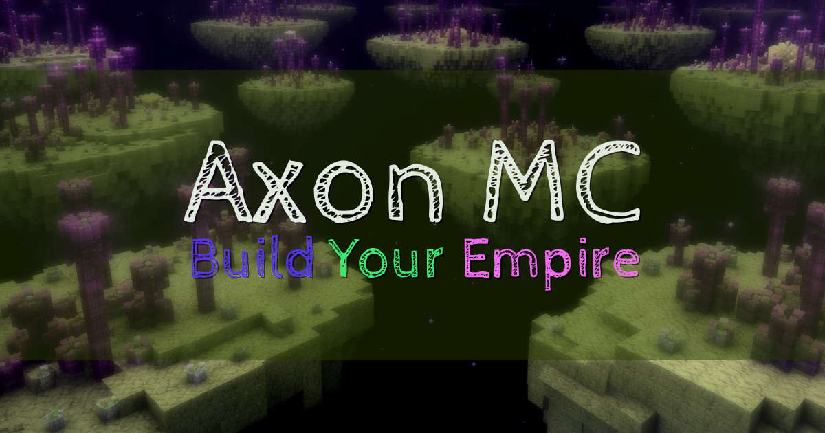 Axon MC Economy Minecraft server