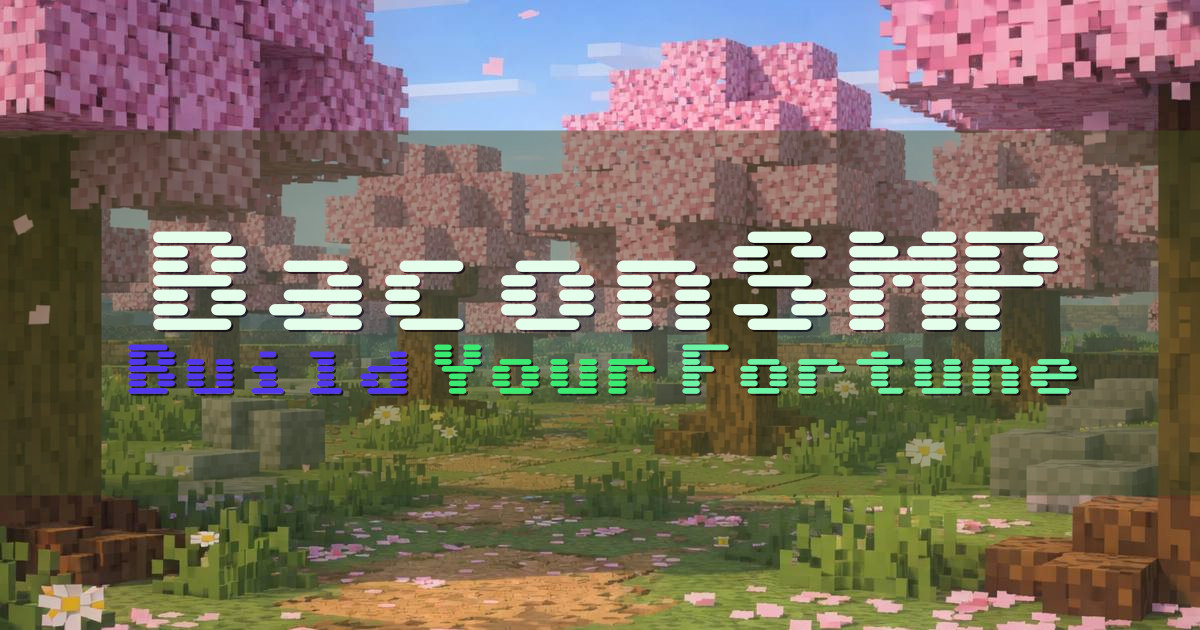 BaconSMP Crossplay Minecraft server