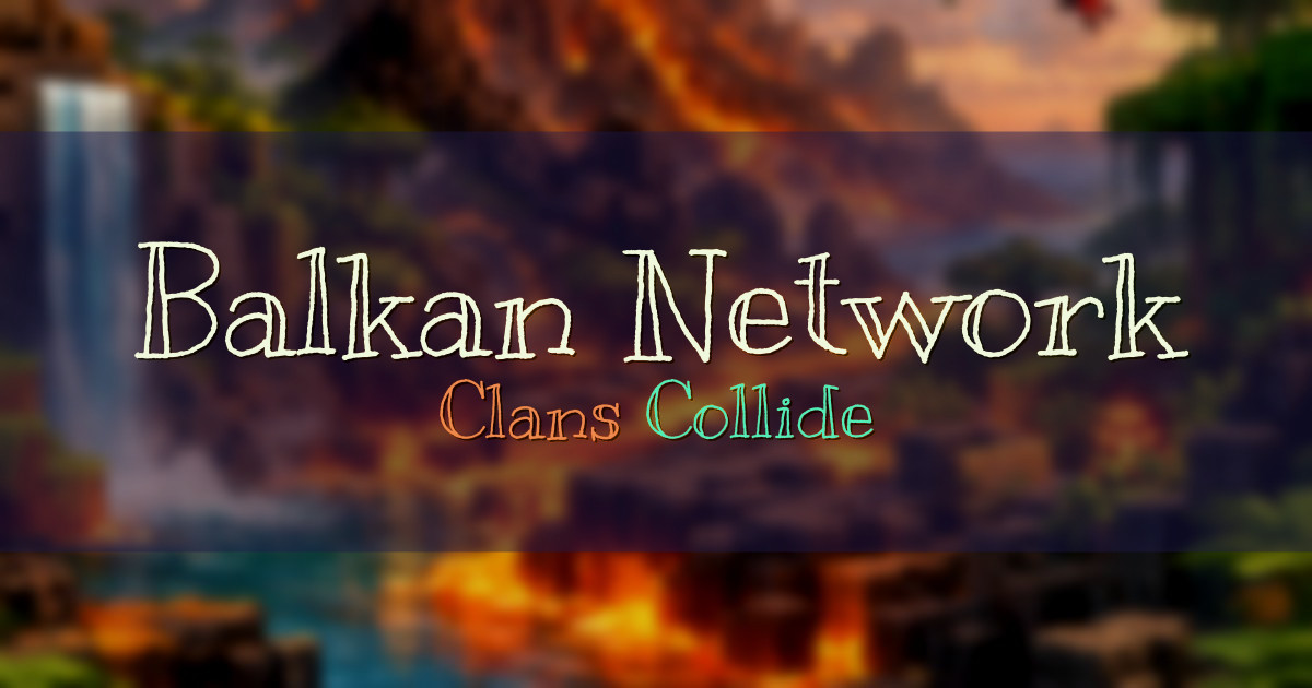 Balkan Network Network Minecraft server