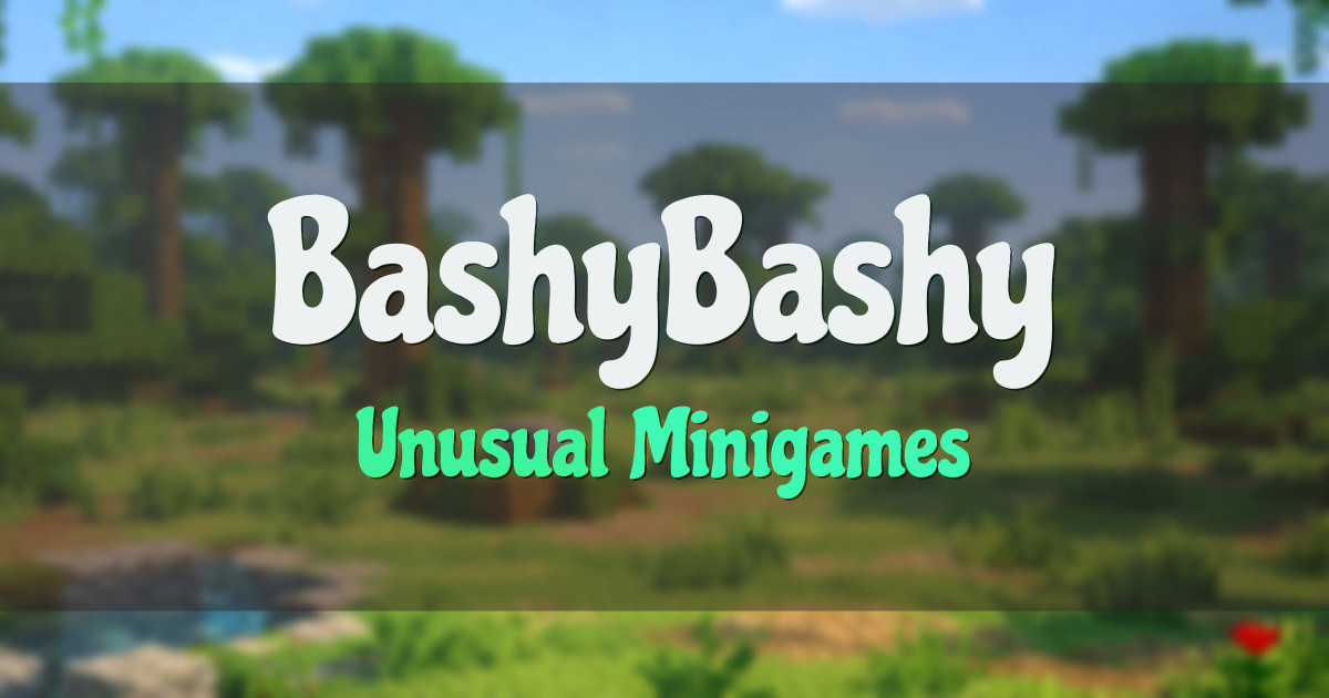 BashyBashy Minigames Minecraft server