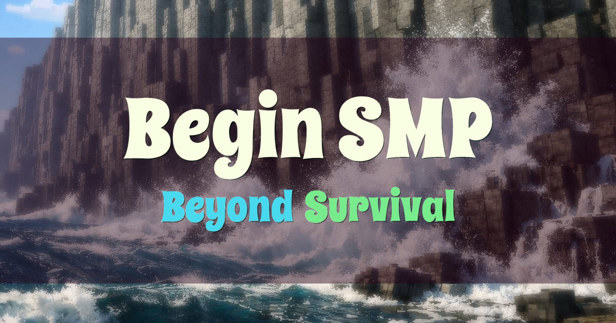 Begin SMP Adventure Minecraft server