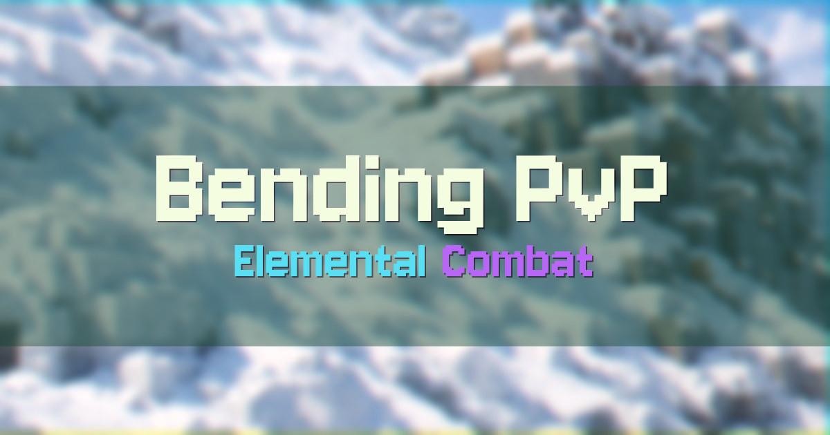 Bending PvP Factions Minecraft server