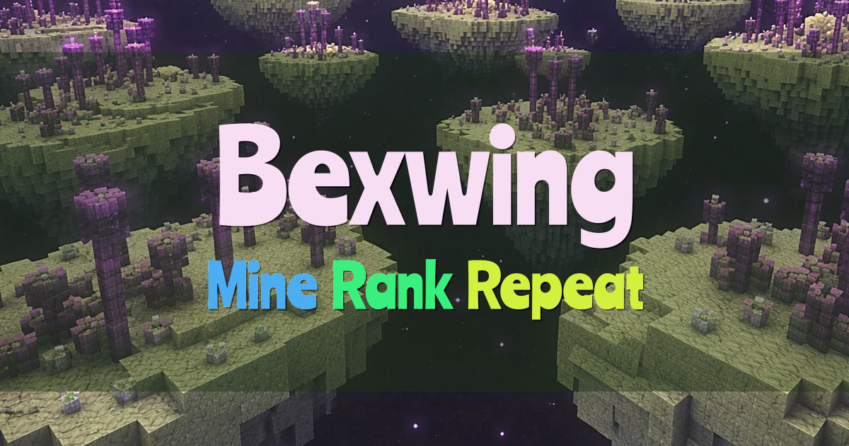 Bexwing OPPrison Minecraft server